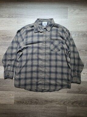 Northeast Outfitters Mens Olive Flannel